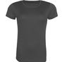 AWDis Just Cool Women's Recycled Cool T charcoal