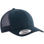 K-up Casquette Trucker modèle rétro - 6 panneaux navy/navy