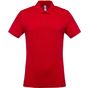 Kariban Polo piqué manches courtes red