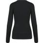 Kariban Pull col V femme black