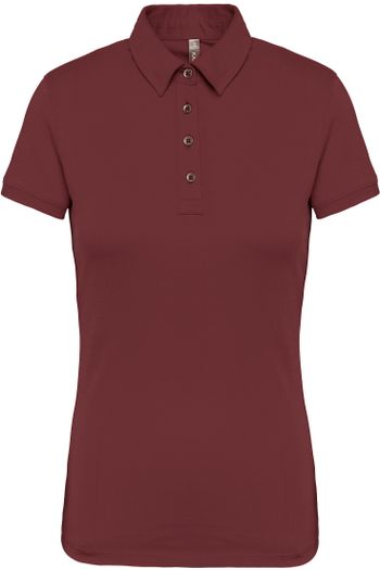 Image produit Polo jersey manches courtes femme