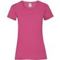 fruit of the loom Tee-shirt femme Valueweight fuchsia