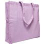 Build Your Brand Oversized Canvas Bag soft_lilac