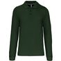 Kariban Polo manches longues homme - forest_green - S