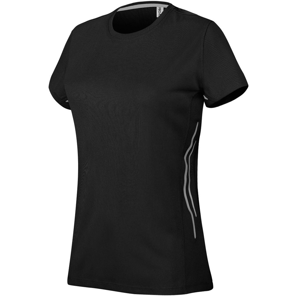 T-SHIRT BI-MATIERE SPORT MANCHES COURTES FEMME ProAct
