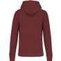 kariban Sweat-shirt écoresponsable à capuche homme wine