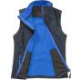 Result Womens printable softshell bodywarmer navy/royal