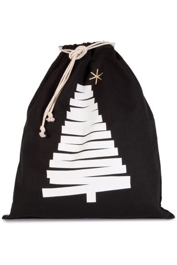 Image produit Sac coton à cordon motif sapin