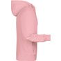 James&Nicholson Men´s Zip-Hoody rose_melange