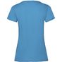 fruit of the loom Tee-shirt femme Valueweight bleu_azur