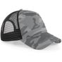 Beechfield Casquette snapback trucker de camouflage arctic_camo/black