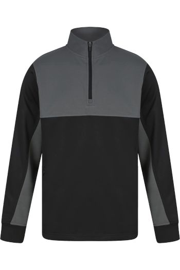 Image produit Adults' 1/4 zip knitted tracksuit top