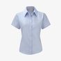 Russell Collection Ladies’ short sleeve tailored ultimate non-iron shirt