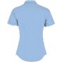 Kustom Kit Poplin Shirt Short Sleeve Light blue