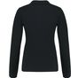 Kariban Polo piqué manches longues femme  black