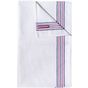 Kariban Essuie-vaisselle 5 rayures Origine France Garantie white