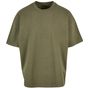 Build Your Brand Ultra Heavy Cotton Box Tee olive