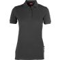 HRM Women's Heavy Performance Polo Dark grey