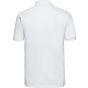 Russell Polo piqué 100% coton classique homme white