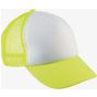K-up Casquette Trucker enfant - 5 panneaux white/fluorescent_yellow