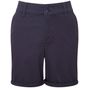Asquith & Fox Short chino léger femme navy
