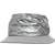 flexfit Crinkled Paper Bucket Hat silver