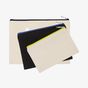 Kimood Pochette en coton canvas - grand modèle
