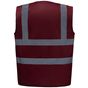 Yoko Gilet haute visibilité maroon