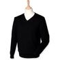 Henbury Pull col v homme black