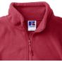 Russell Veste polaire zippée homme classic_red