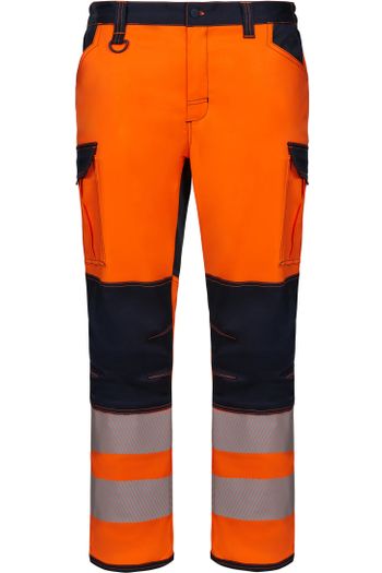 Image produit Pantalon stretch avec genouillères et bandes réfléchissantes