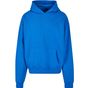 Build Your Brand Ultra Heavy Cotton Box Hoody cobalt_blue