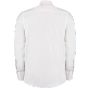 Kustom Kit Tailored Fit Business Poplin Shirt Long Sleeve White