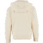 Build Your Brand Kids Fluffy Zip Hoody White sand