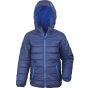 Result Junior-youth soft padded jacket navy/royal