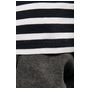 Kariban T-shirt marin col rond Bio enfant navy/white_stripe