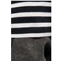 kariban T-shirt marin col rond Bio enfant navy/white_stripe