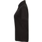 Henbury Ladies' wicking, anti-bac, quick dry s/s shirt black