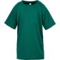 Spiro Junior performance aircool tee bottle_green
