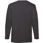 fruit of the loom Valueweight Long Sleeve T noir