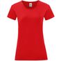 fruit of the loom Ladies Iconic 150 T rouge