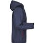 James&Nicholson Men´s Rain Jacket navy/red