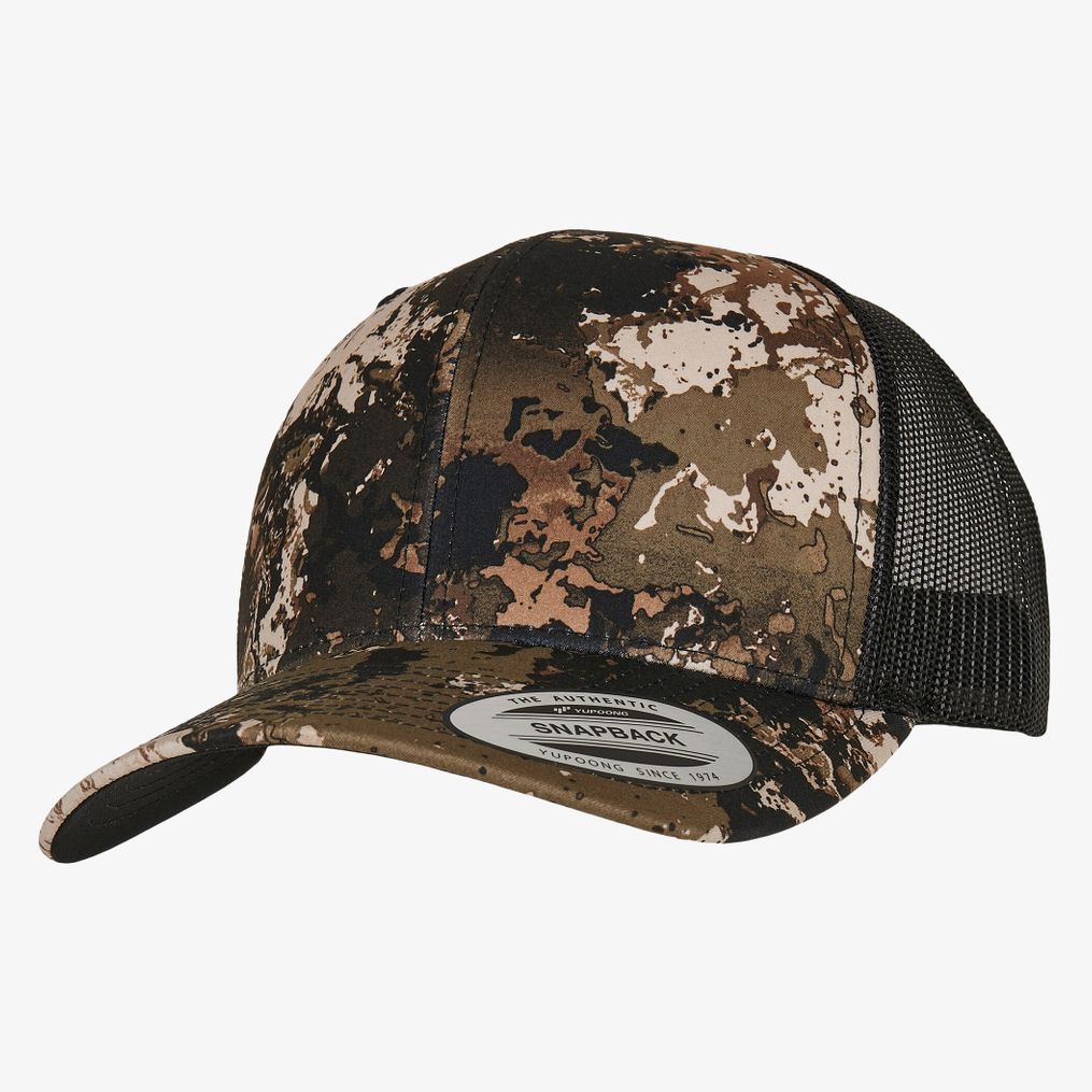 YP Classics® Veil Camo™ Retro Trucker Cap flexfit