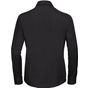 Russell Collection Ladies’ long sleeve classic polycotton poplin shirt black